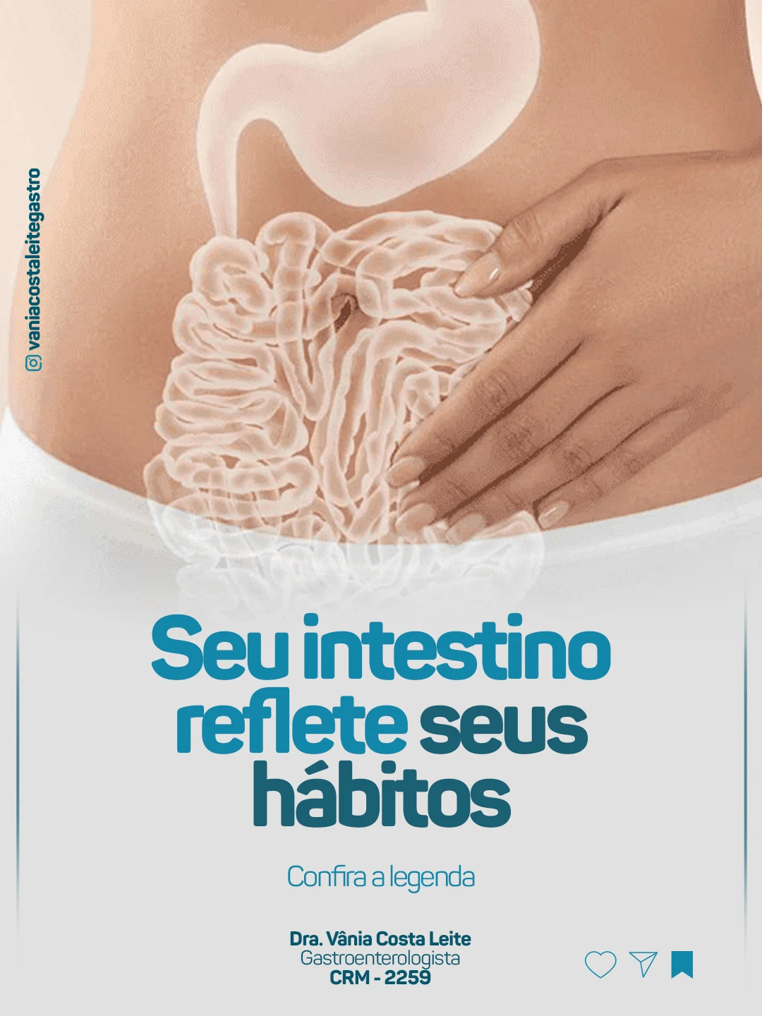 Publicação Instagram @vaniacostaleitegastro