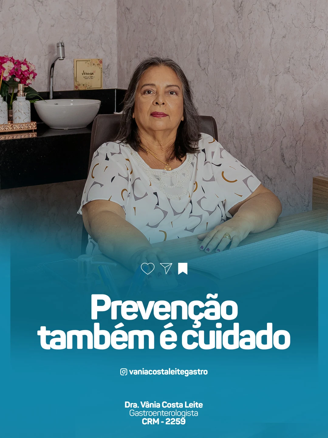 Publicação Instagram @vaniacostaleitegastro